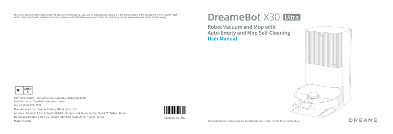 Page n°1 - Manuel utilisateur Dreame Bot X30 Ultra