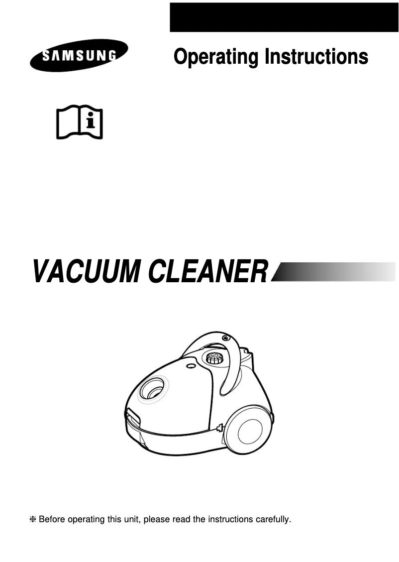 Page n°1 - Manuel utilisateur Samsung VC-5914