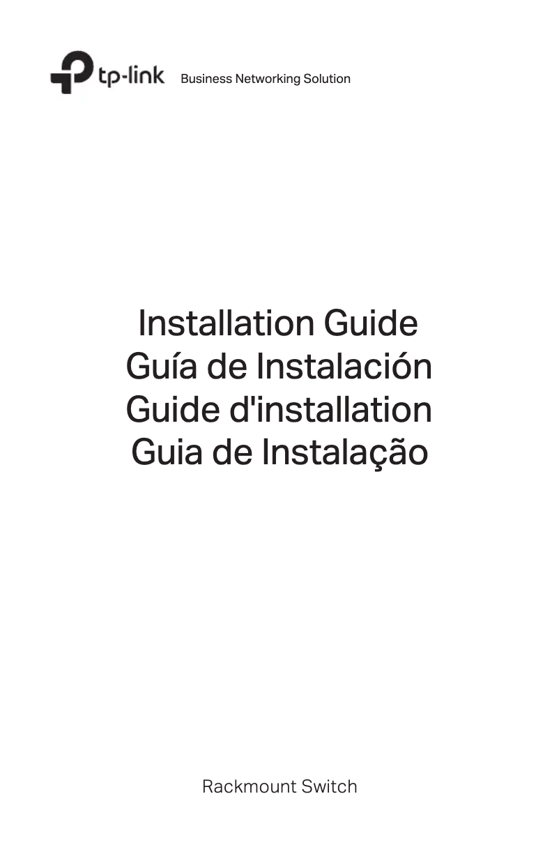 Page 1 de la notice Manuel utilisateur TP-Link JetStream L2 Managed PoE TL-SG3424P