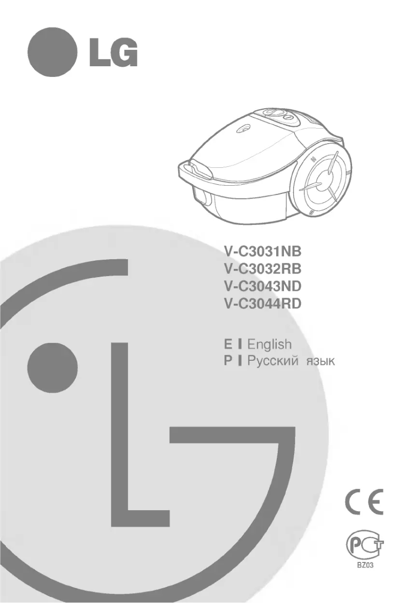 Page 1 de la notice Manuel utilisateur LG VTC3032RB