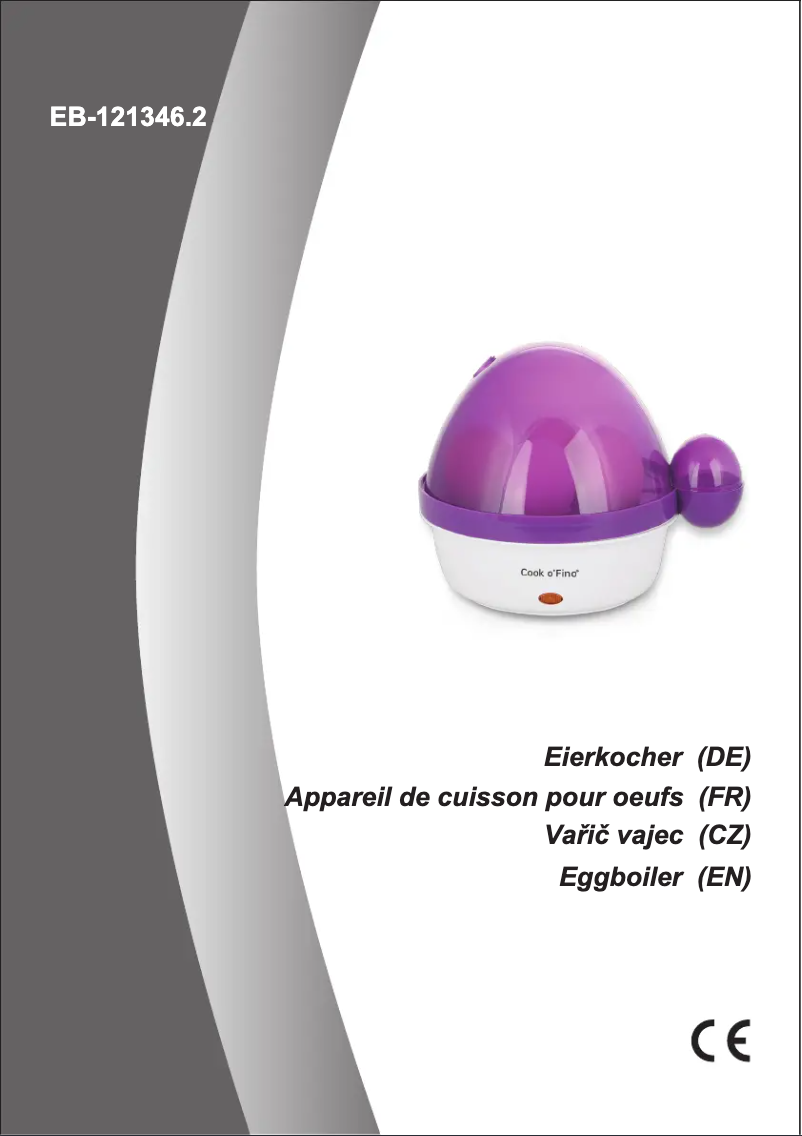 Page 1 de la notice Manuel utilisateur Emerio EB-121346