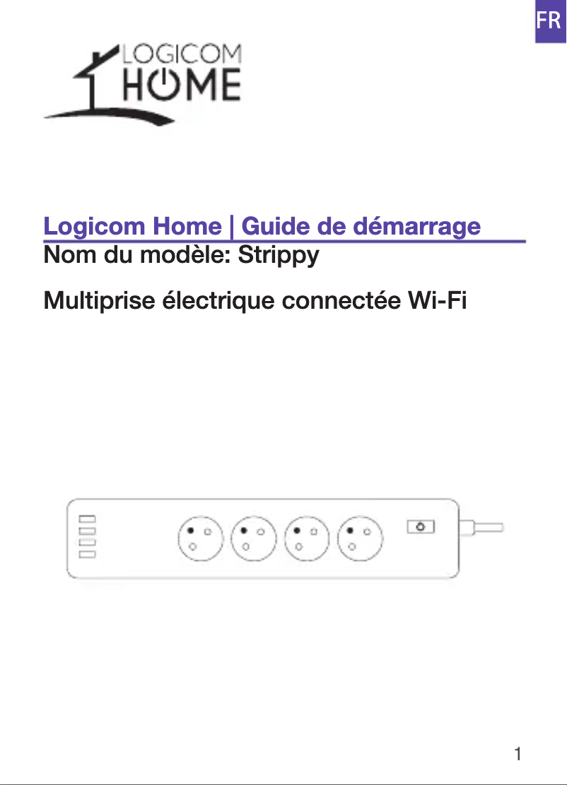 Page 1 de la notice Manuel utilisateur Logicom Strippy