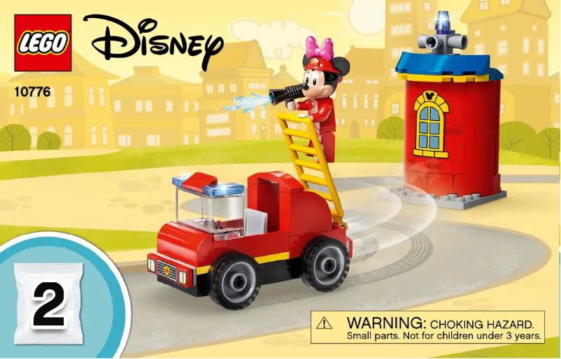 Page 1 de la notice Manuel utilisateur Lego Disney 10776