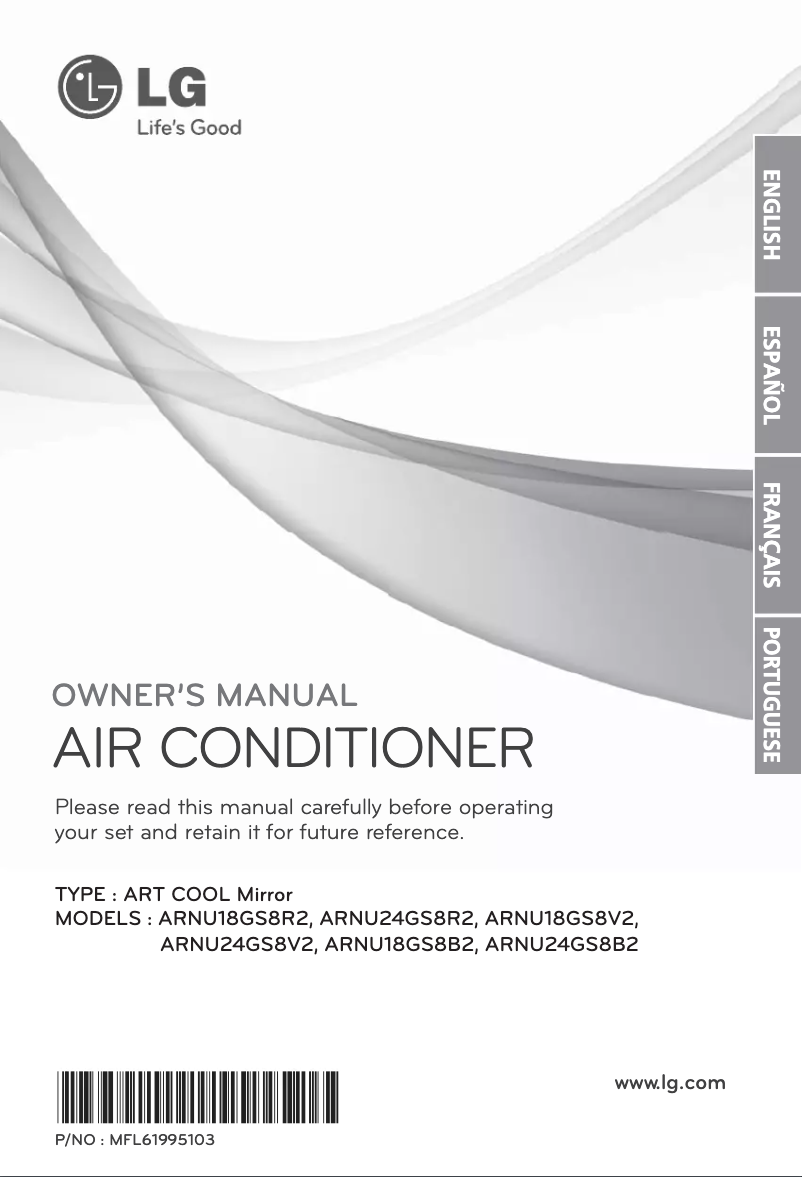 Página 1 del manual Manual de usuario LG MULTI V ARNU18GS8R2