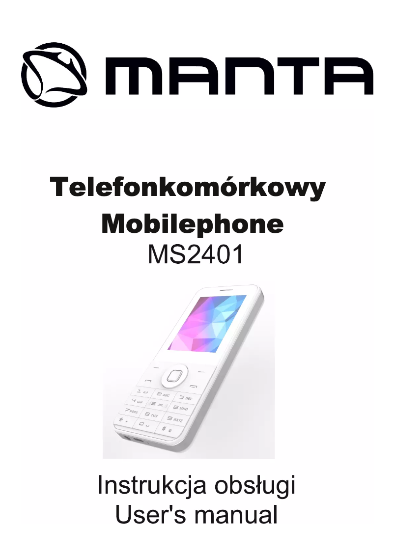 Page 1 de la notice Manuel utilisateur Manta MS2401