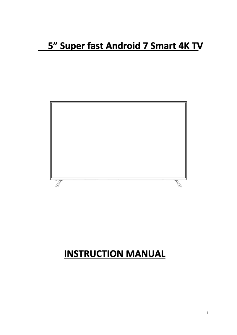 Page n°1 - Manuel utilisateur Cello C65SFS4K