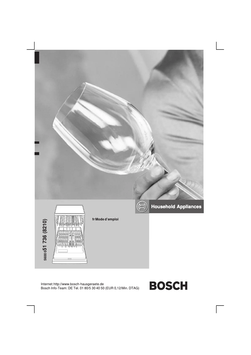 Page n°1 - Manuel utilisateur Bosch SGI49A56