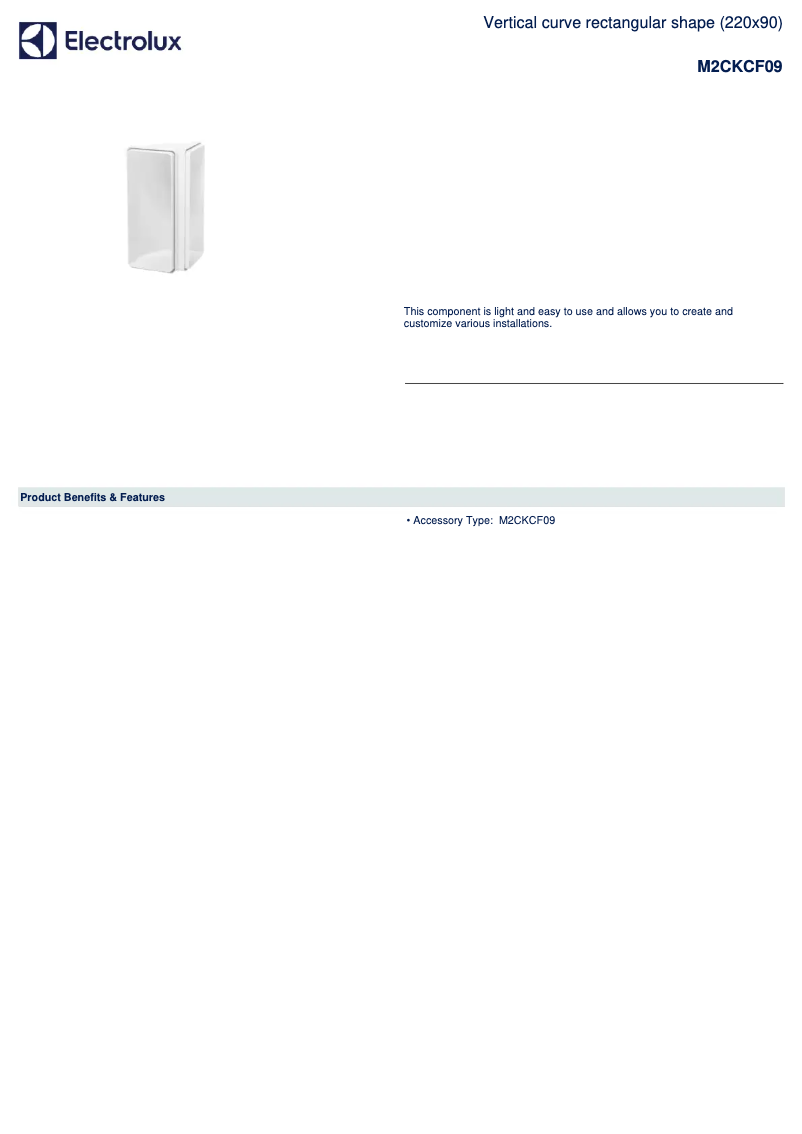 Page 1 de la notice Manuel utilisateur AEG M2CKCF09