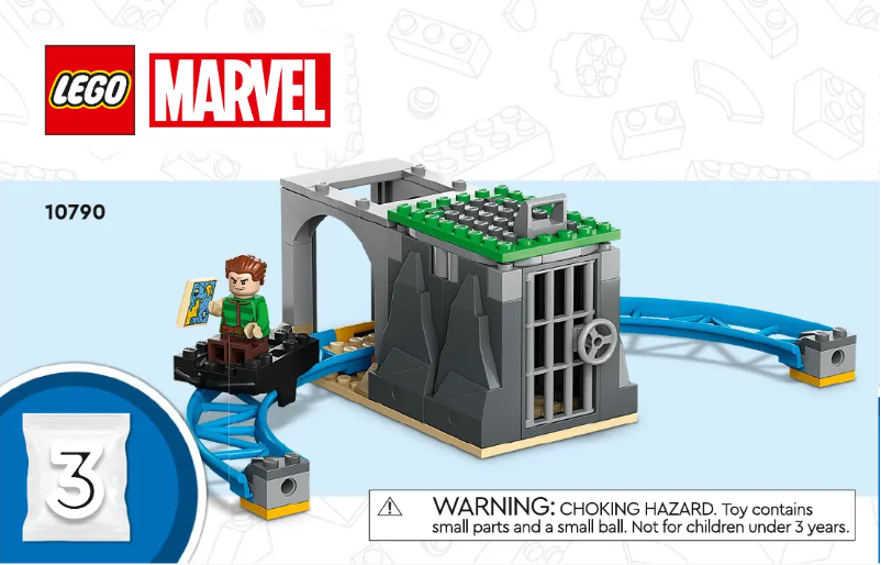 Page n°1 - Manuel utilisateur Lego Marvel Superheroes 10790