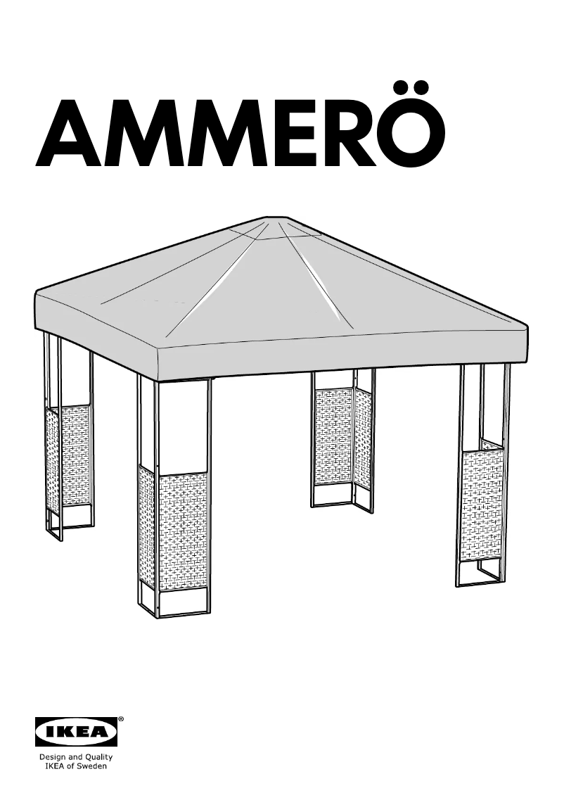 Image de la première page du manuel de l'appareil Ammero