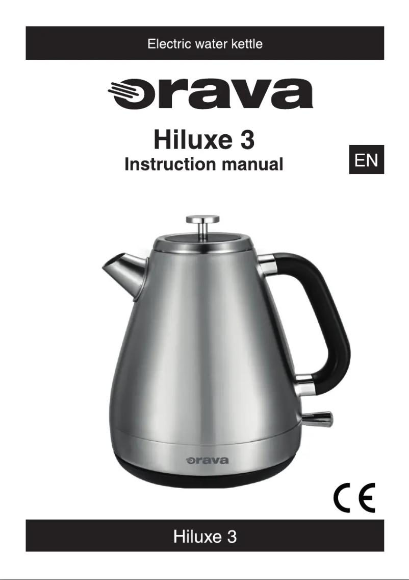 Page n°1 - Manuel utilisateur Orava Hiluxe 3