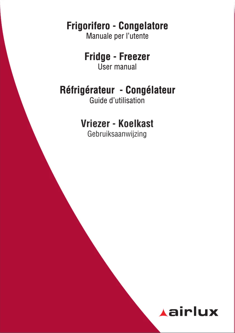 Page 1 de la notice Manuel utilisateur Airlux ARI122