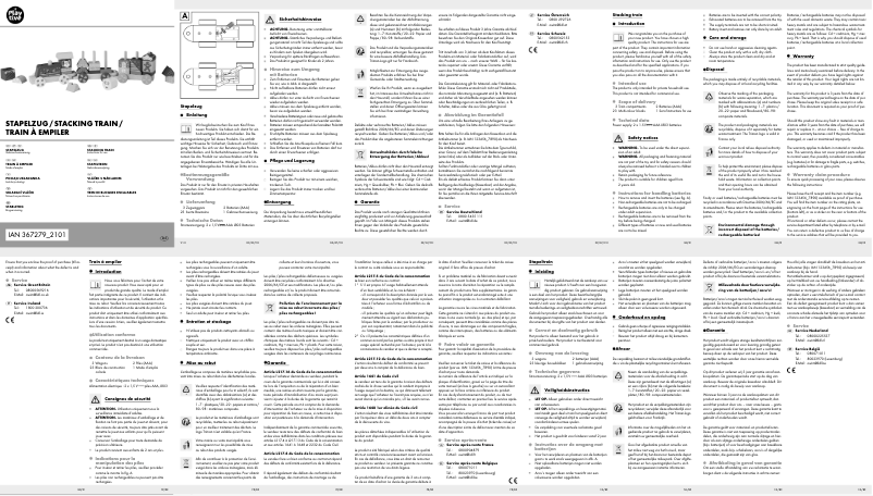 Page 1 de la notice Manuel utilisateur Playtive HG07259