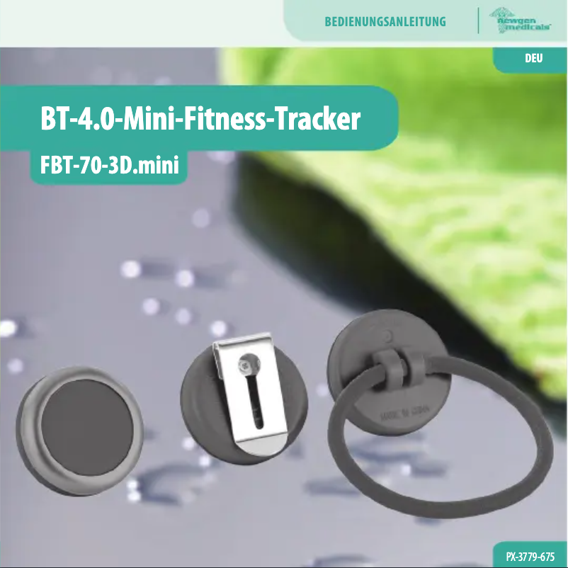 Page 1 de la notice Manuel utilisateur Newgen Medicals FBT-70-3D.mini