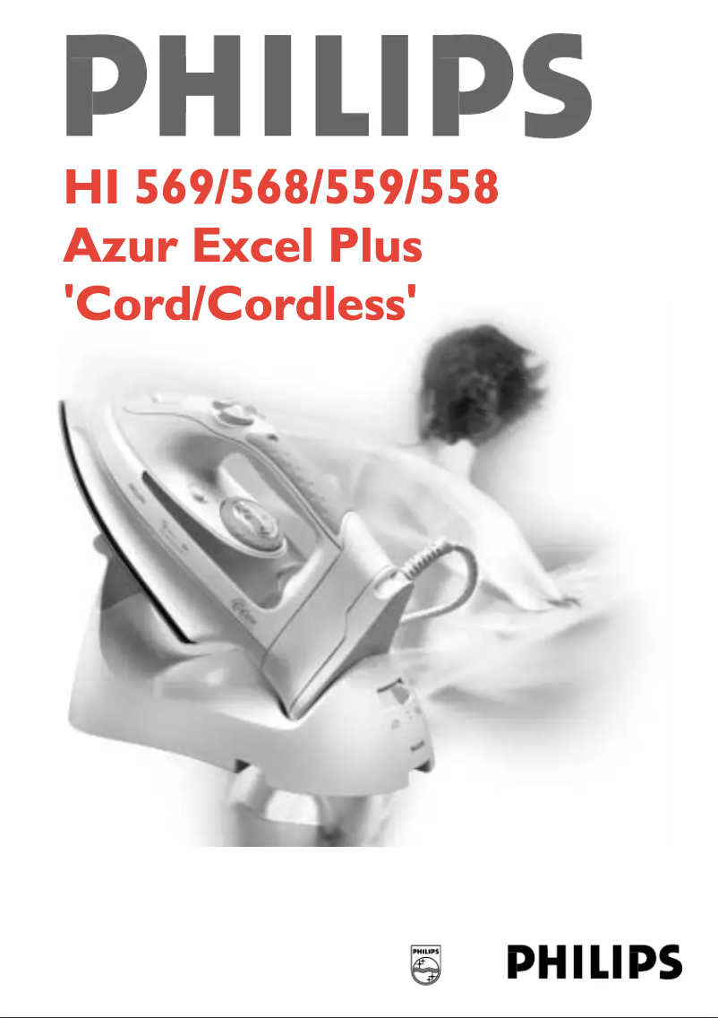 Image de la première page du manuel de l'appareil Azur Excel Plus HI569