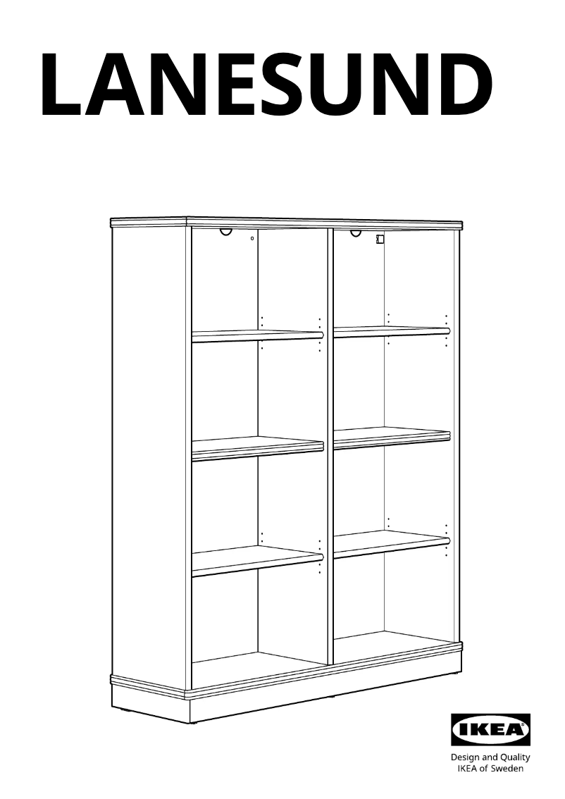 Imagen de la primera página del manual del dispositivo LANESUND 404.665.44