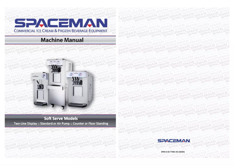 Page 1 de la notice Manuel utilisateur Spaceman 6235