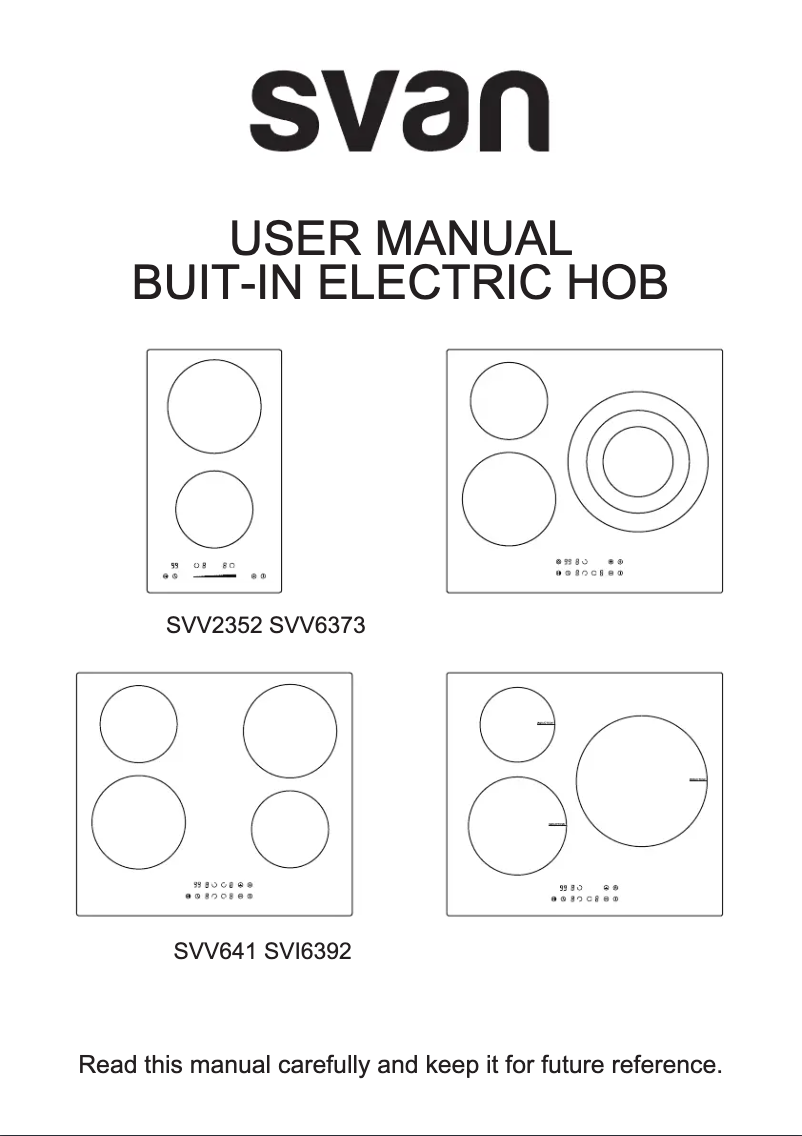 Page 1 de la notice Manuel utilisateur SVAN SVI6392
