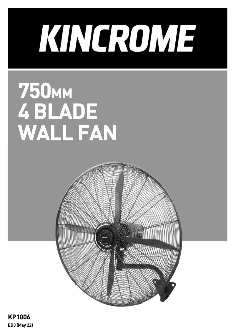 Page 1 de la notice Manuel utilisateur Kincrome KP1006