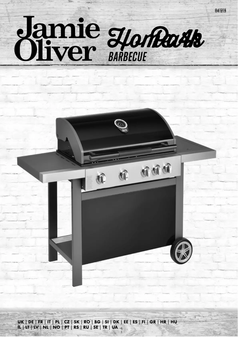Page n°1 - Manuel utilisateur Jamie Oliver Home 4
