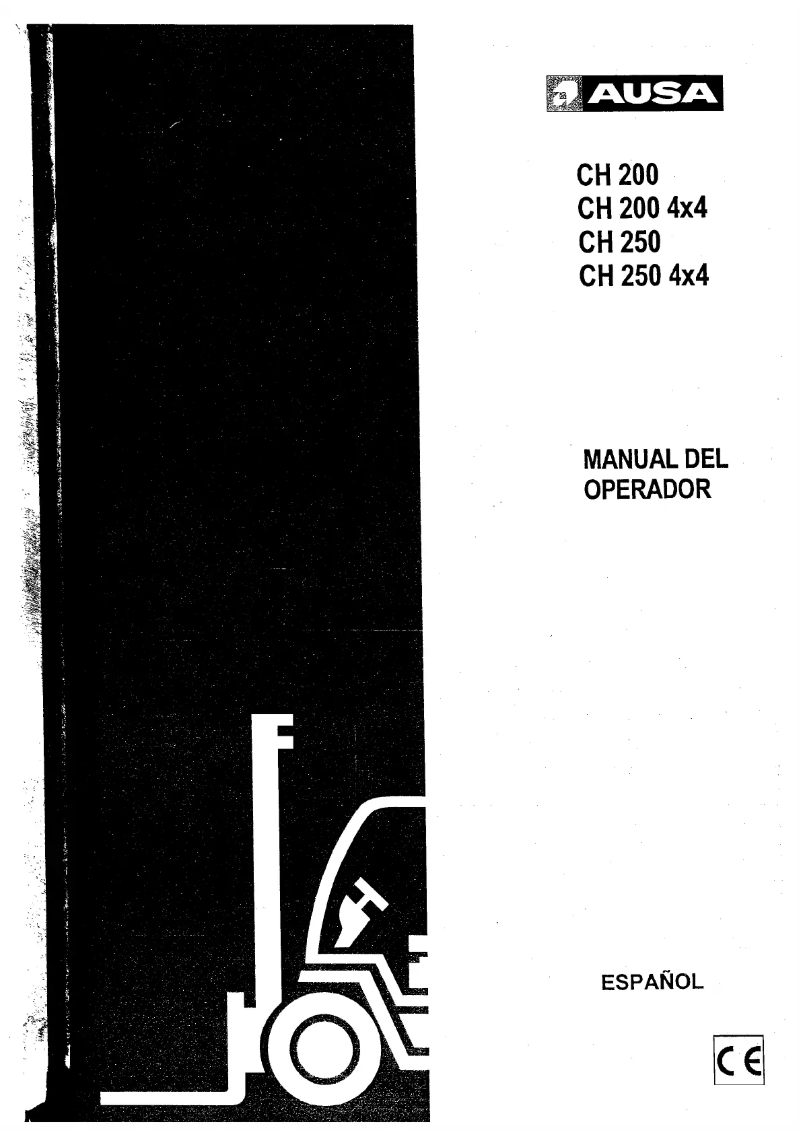 Image de la première page du manuel de l'appareil CH 250