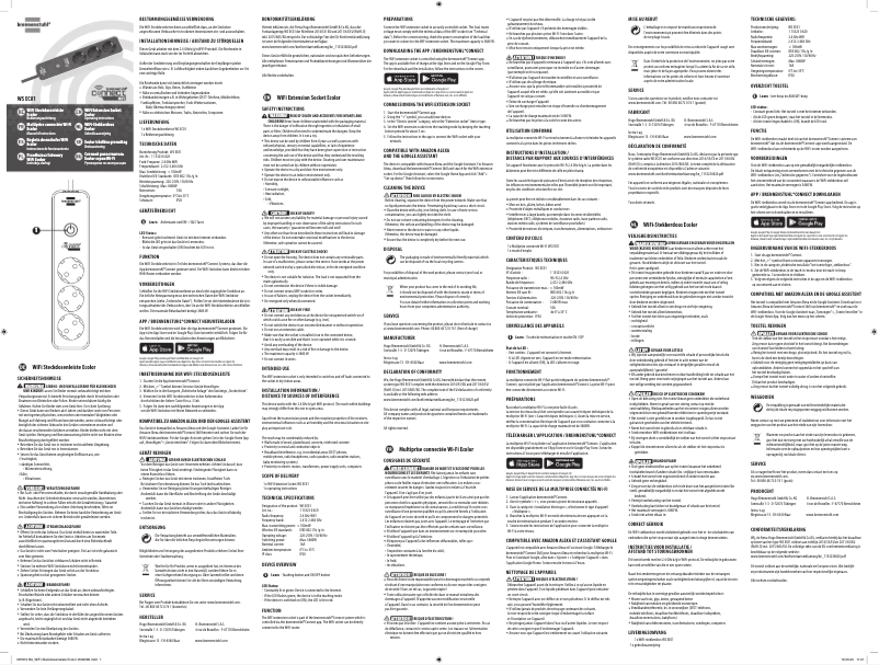 Image de la première page du manuel de l'appareil WS EC01