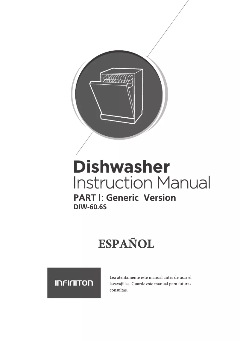 Page n°1 - Manuel utilisateur Infiniton DIW-60.6S