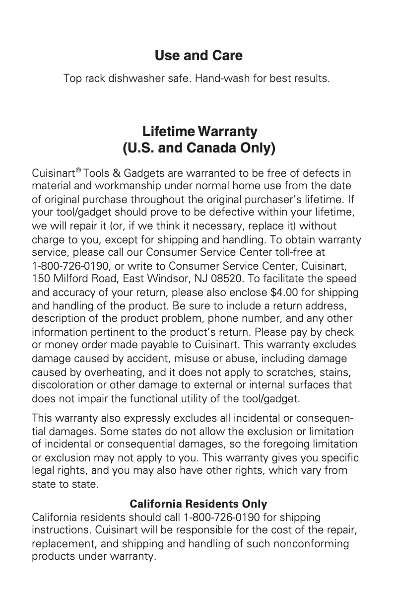 Image de la première page du manuel de l'appareil CTG-00-PT