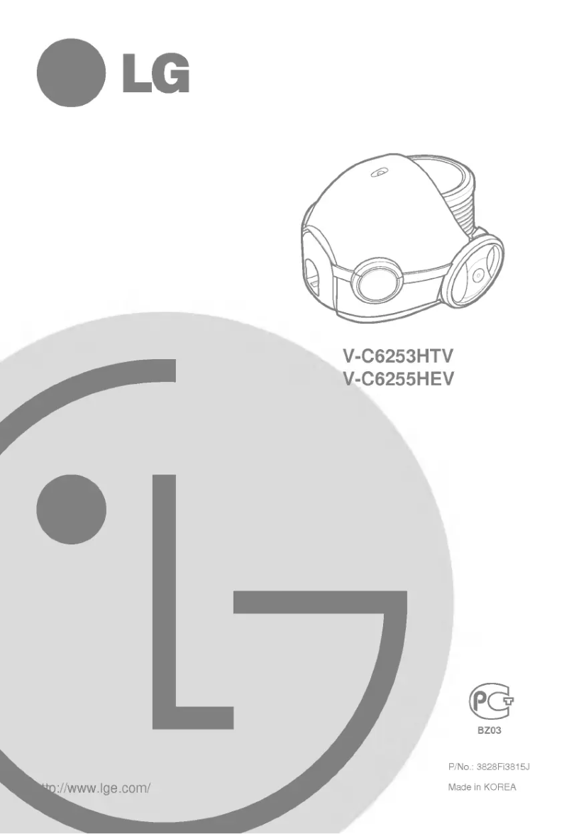 Image de la première page du manuel de l'appareil V-C6255HEV