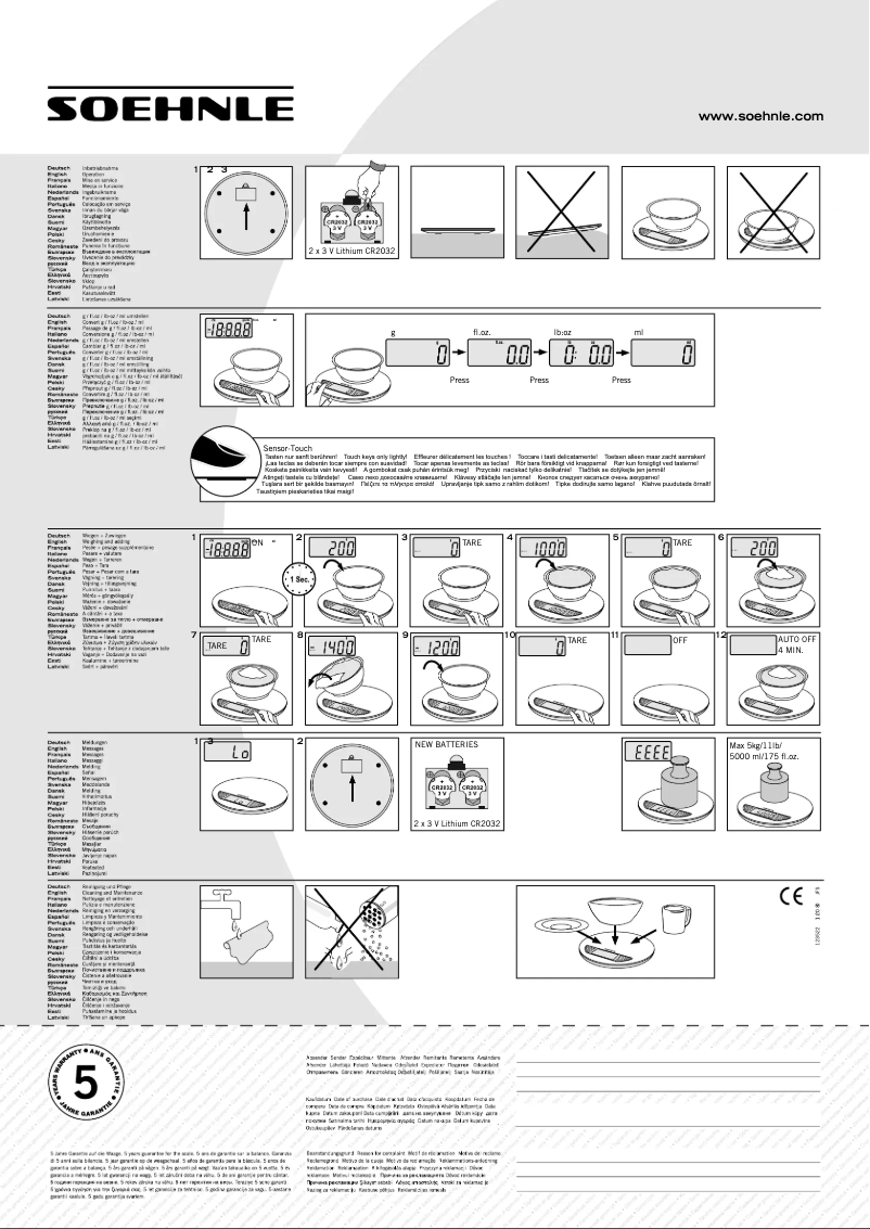 Image de la première page du manuel de l'appareil 66174