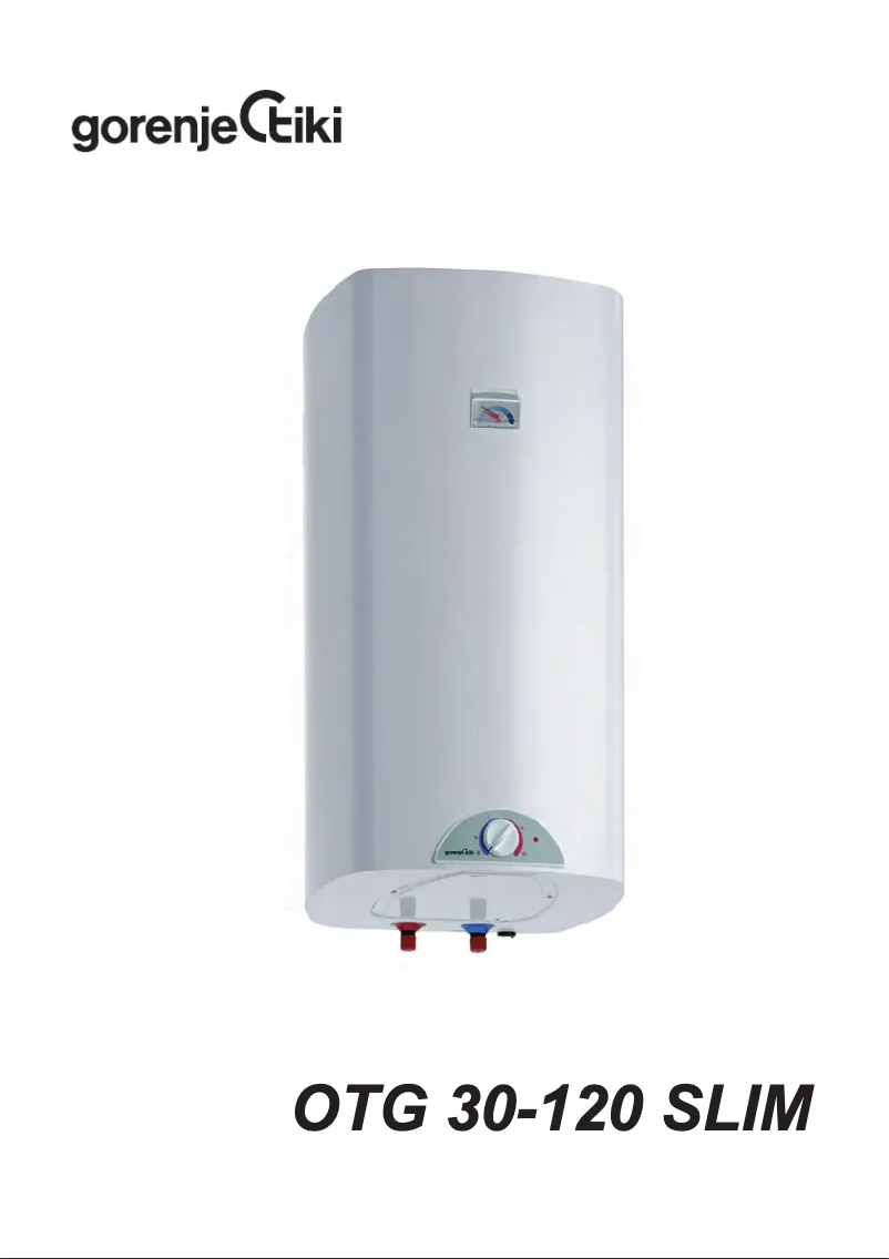 Page n°1 - Manuel utilisateur Gorenje OTG80SLIM/GA