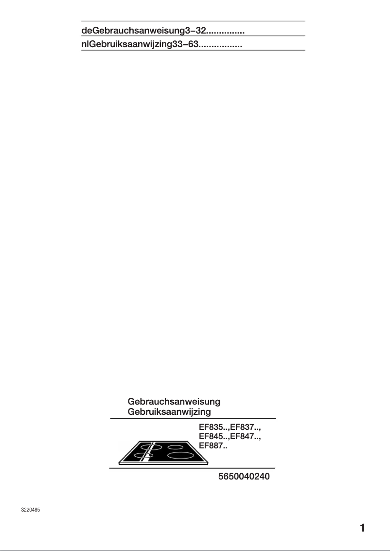Image de la première page du manuel de l'appareil EF847501