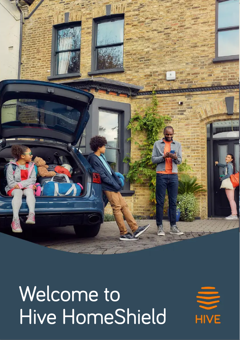 Page 1 de la notice Manuel utilisateur Hive HomeShield