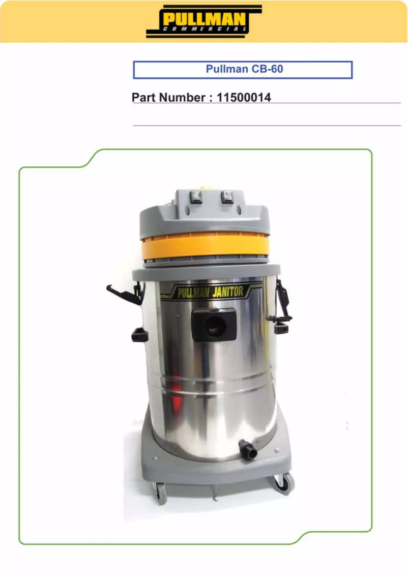 Page n°1 - Manuel utilisateur Pullman Custom Black CB-60