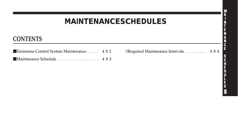 Página 1 del manual Manual de uso y mantenimiento Dodge Ram 2500 (2009)