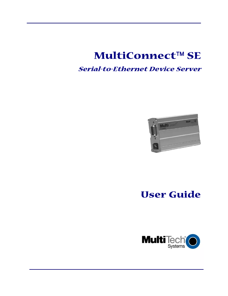 Image de la première page du manuel de l'appareil MTS2EA