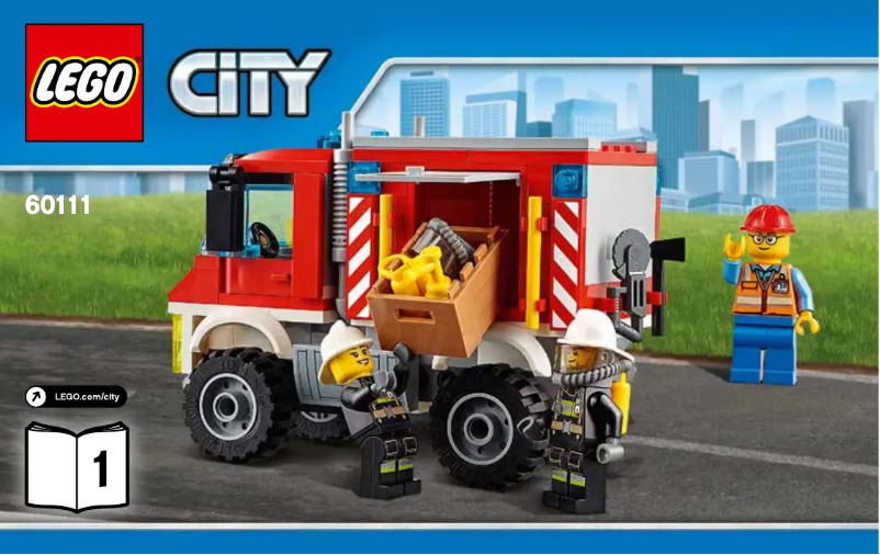 Page 1 de la notice Manuel utilisateur Lego City 60111