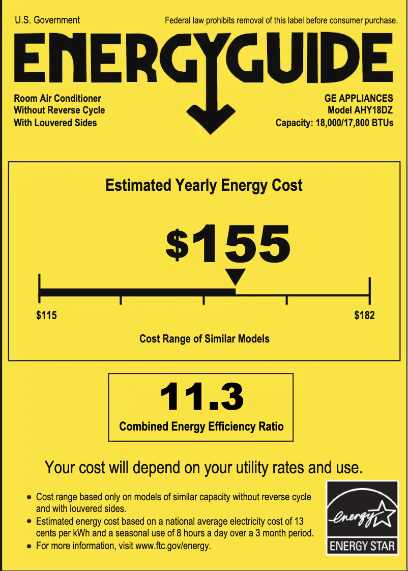 Image de la première page du manuel de l'appareil AHY18DZ