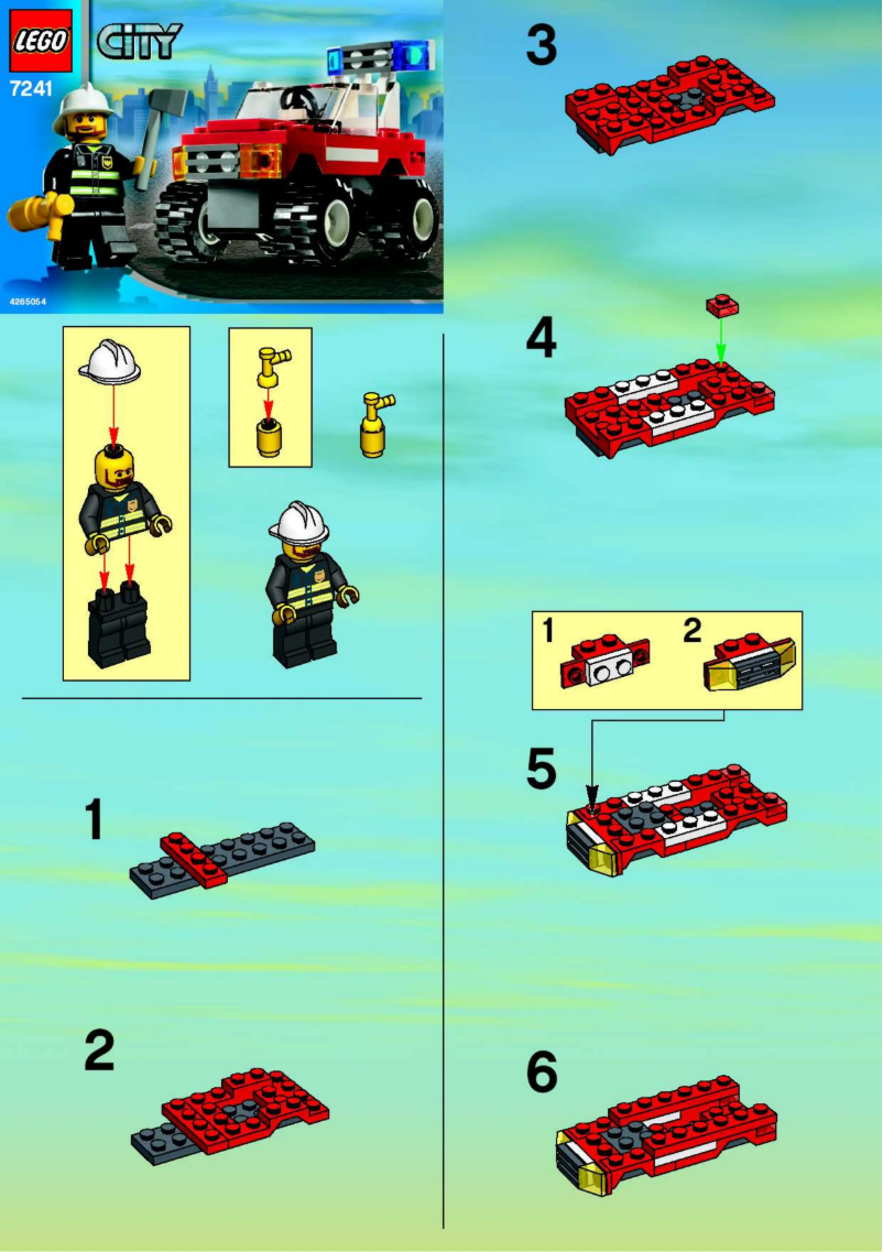 Page n°1 - Manuel utilisateur Lego Co-Pack 7238+7241