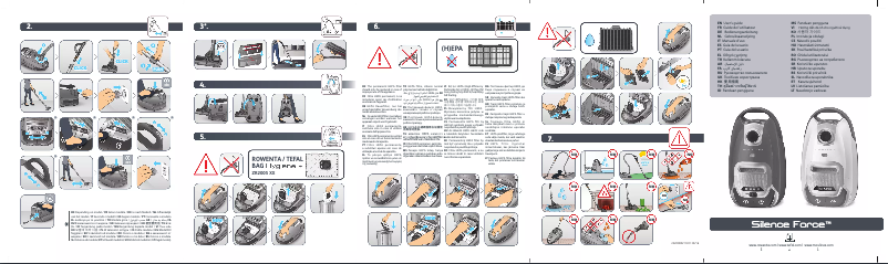Page 1 de la notice Manuel utilisateur Rowenta RO6493EA