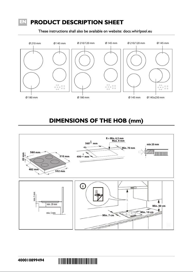 Imagen de la primera página del manual del dispositivo PCTAC K6042 IN