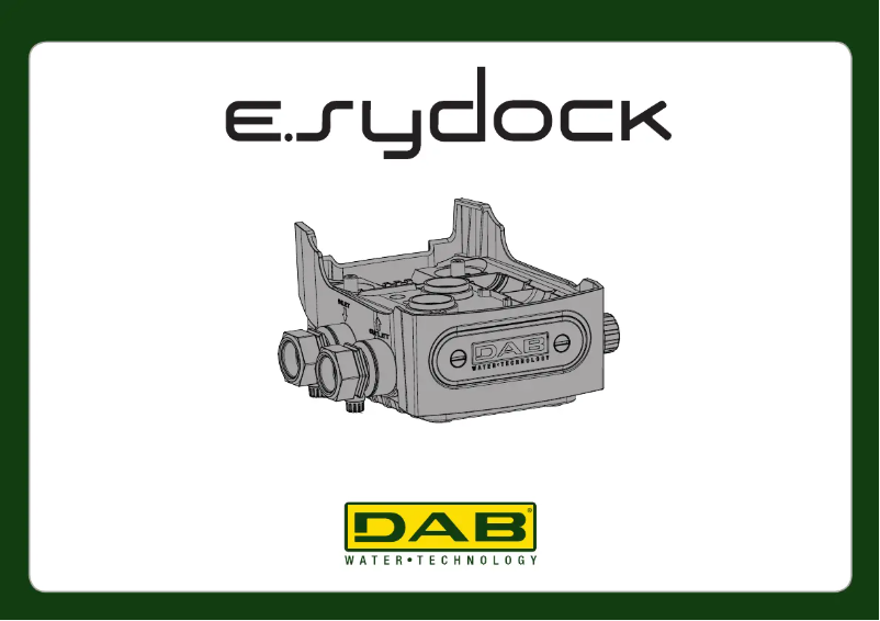 Page 1 de la notice Manuel utilisateur DAB ESYDOCK