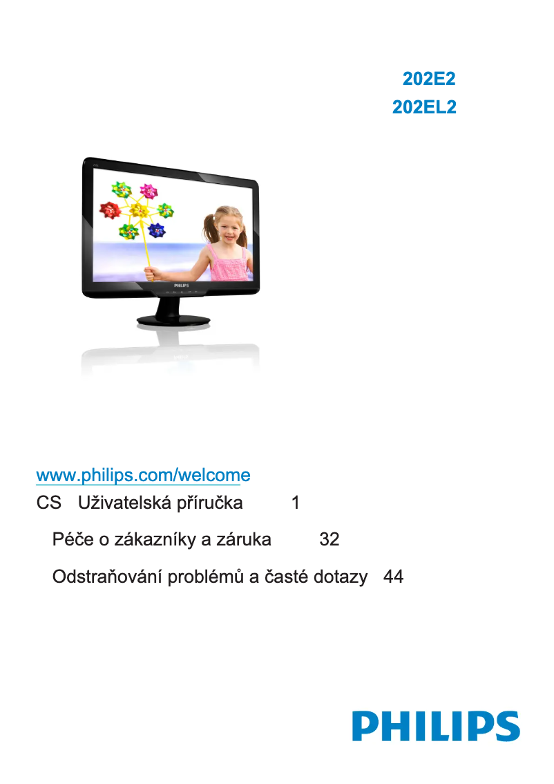 Image de la première page du manuel de l'appareil 202EL2SB