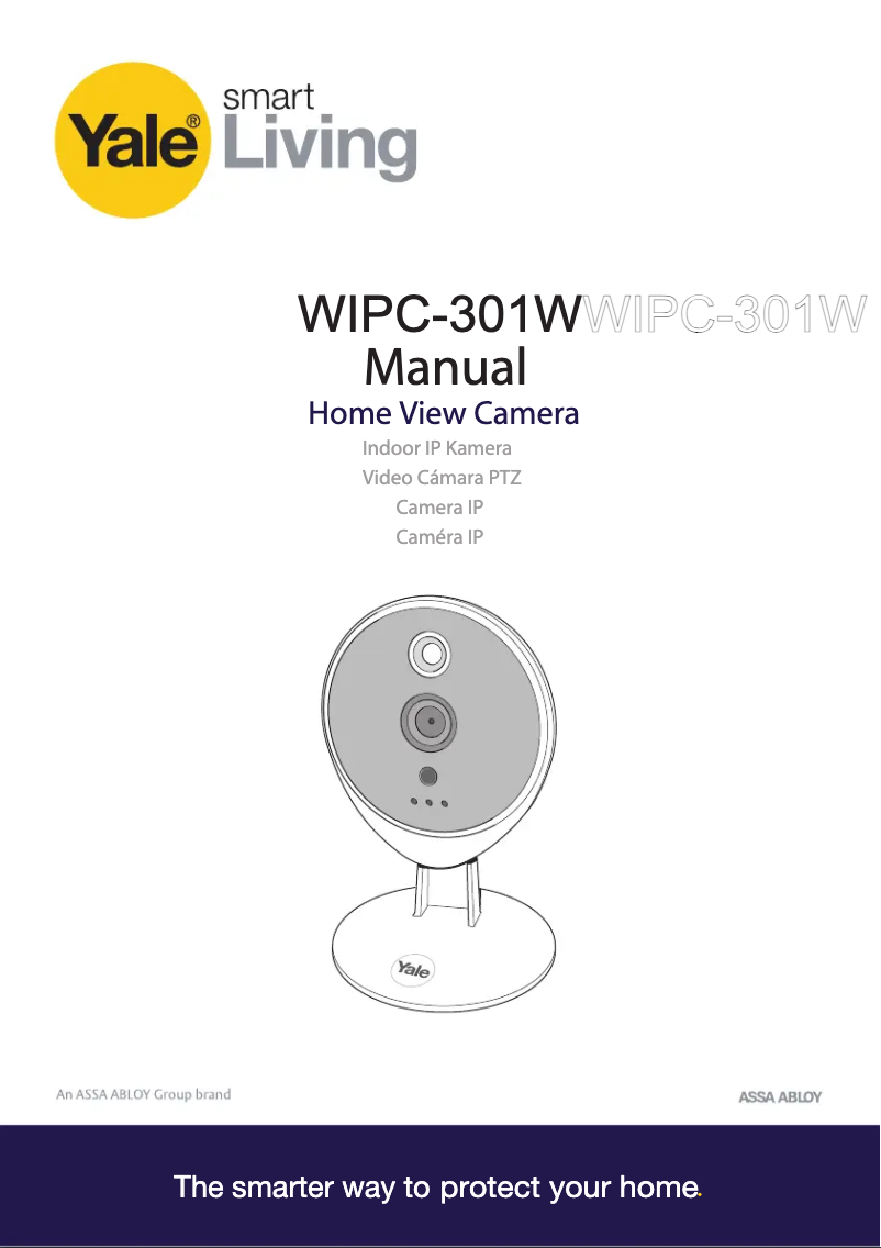 Page 1 de la notice Manuel utilisateur Yale WIPC-301W