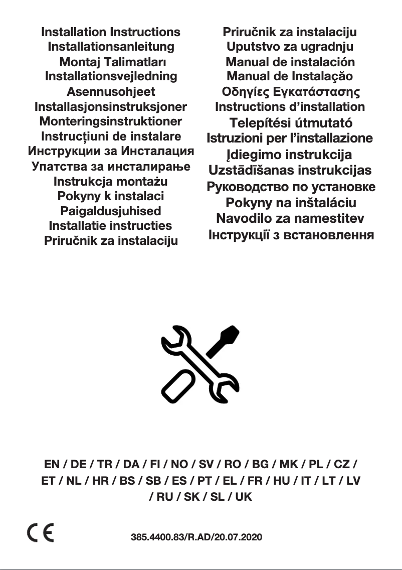 Page 1 de la notice Instructions / montage Beko BBIE12000X