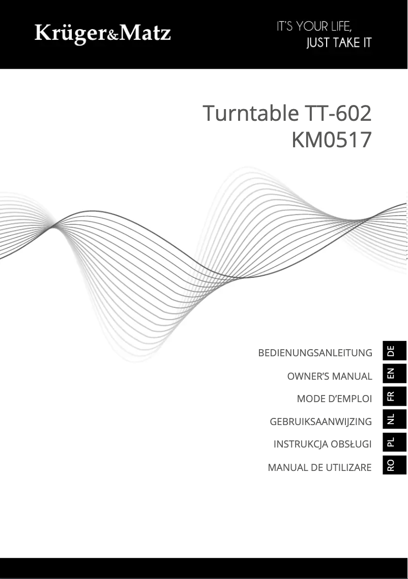 Image de la première page du manuel de l'appareil TT-602