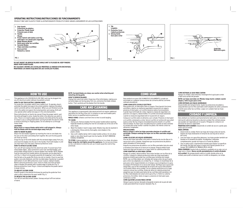 Page 1 de la notice Manuel utilisateur Windmere EK-1