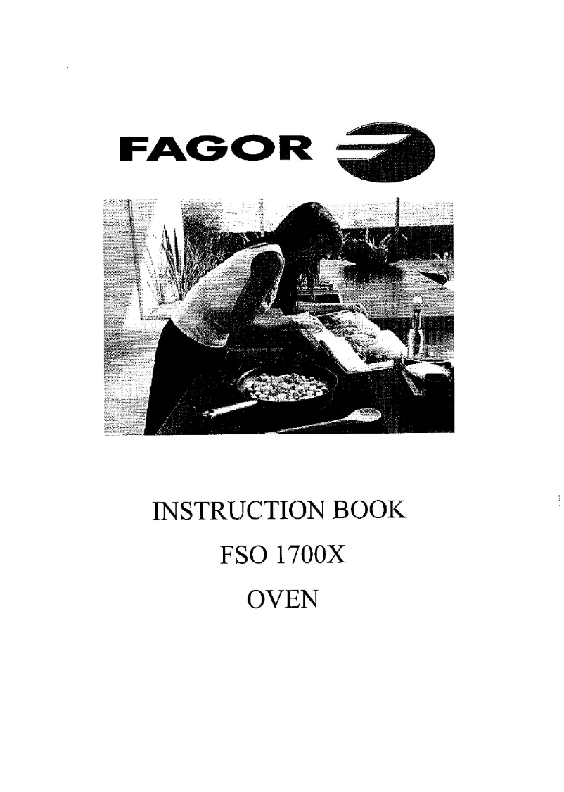 Image de la première page du manuel de l'appareil FSO 1700X