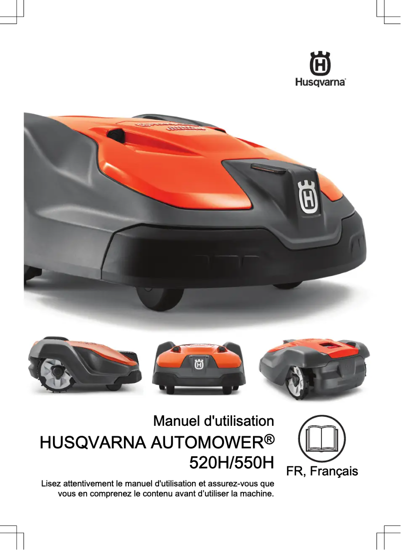 Image de la première page du manuel de l'appareil Automower 520H