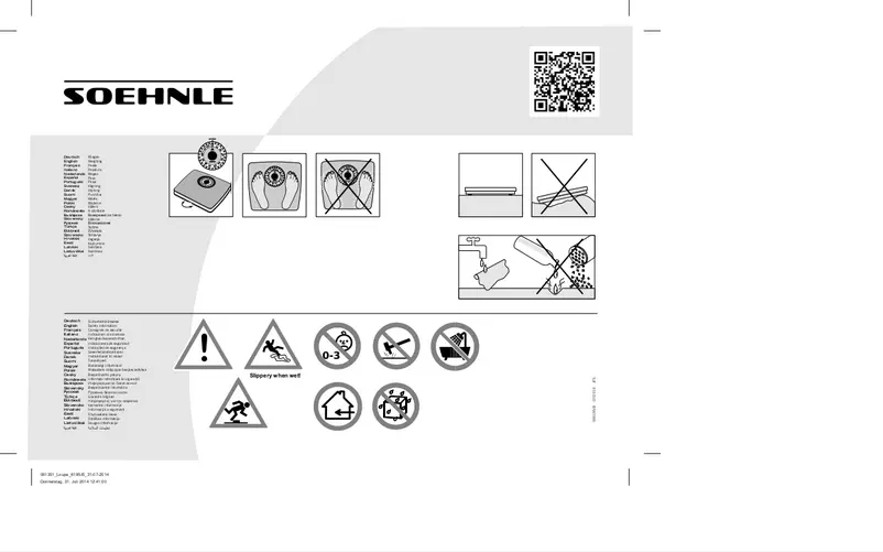 Page n°1 - Manuel utilisateur Soehnle Loupe